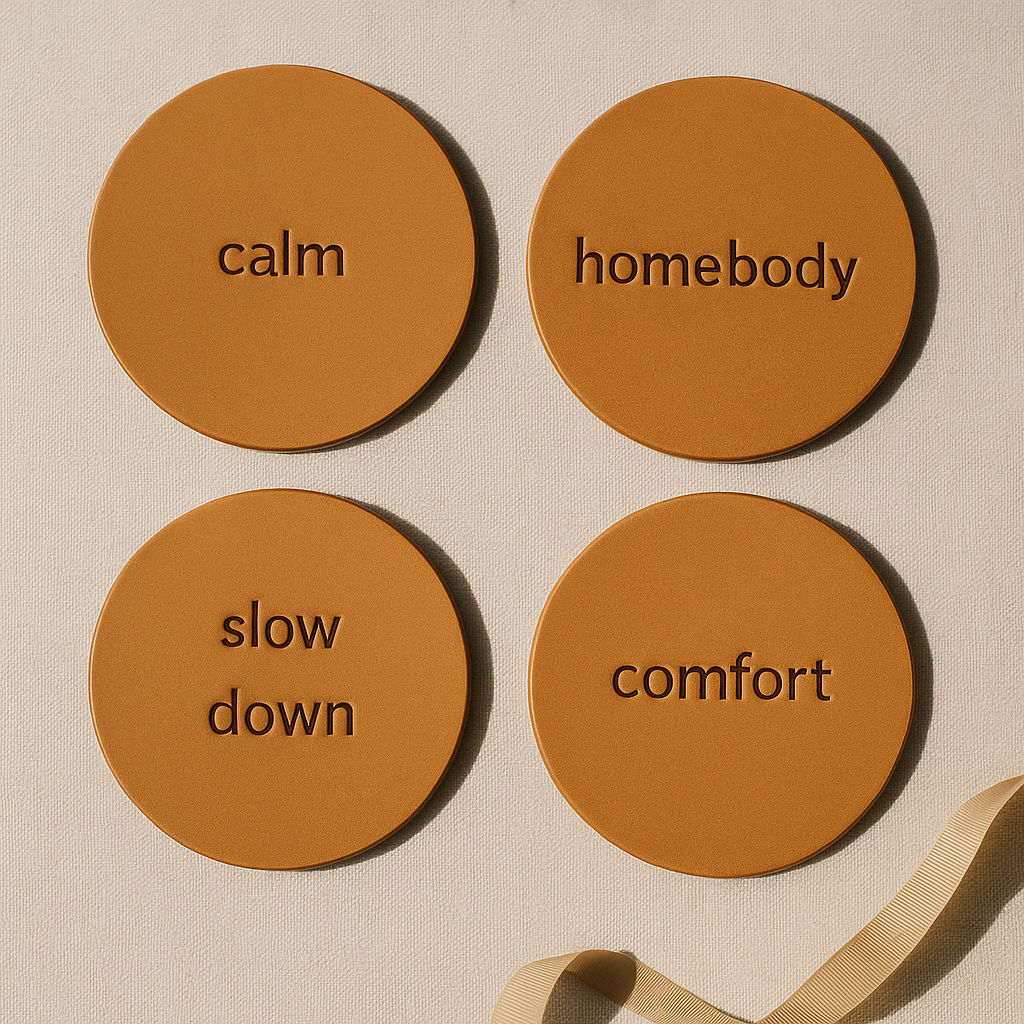 Handmade Full-Grain Leather Coasters
