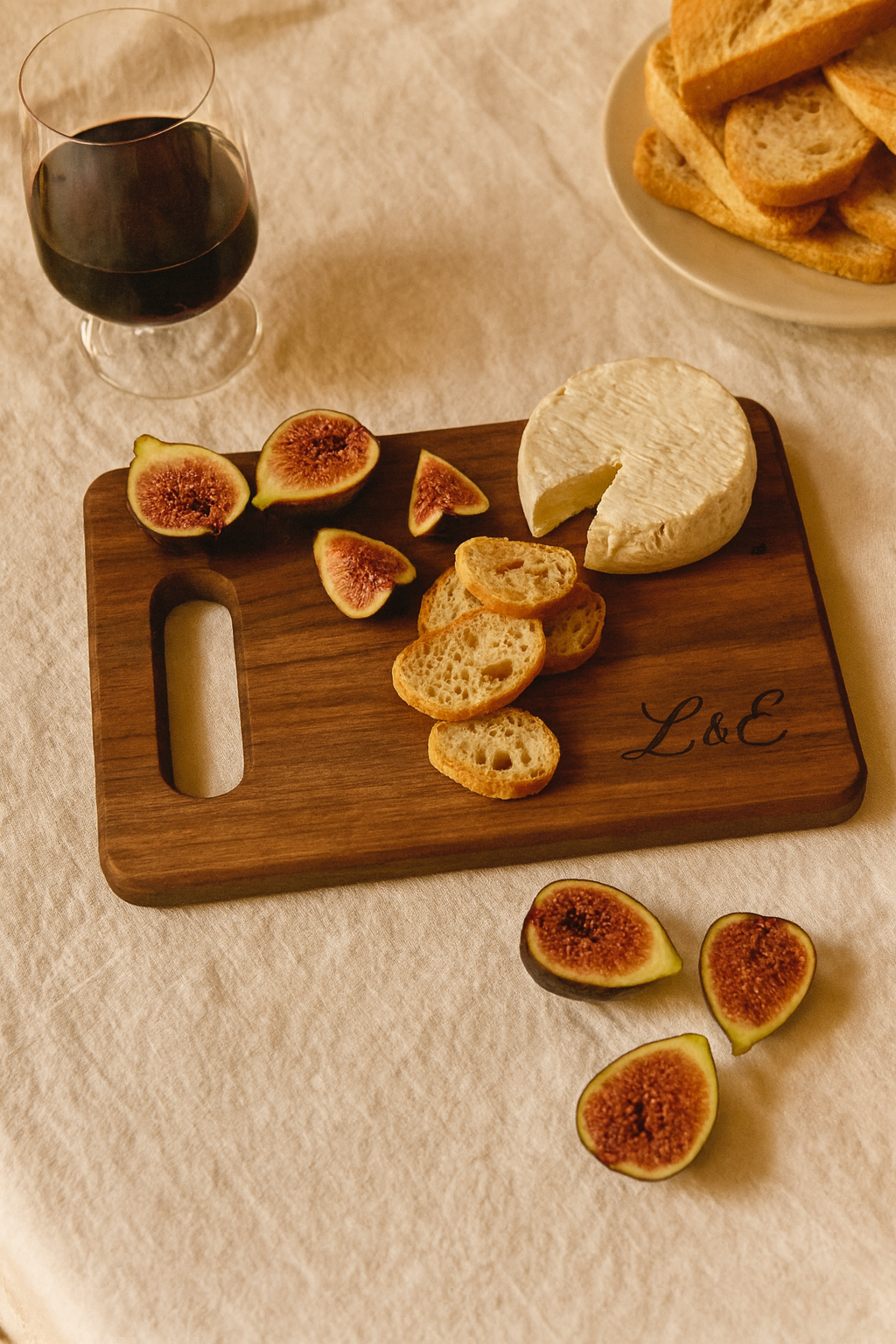 Personalized Engraved Walnut or Maple Cutting Board