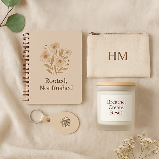 Corporate Gift Set – Tumbler, Tote & Candle