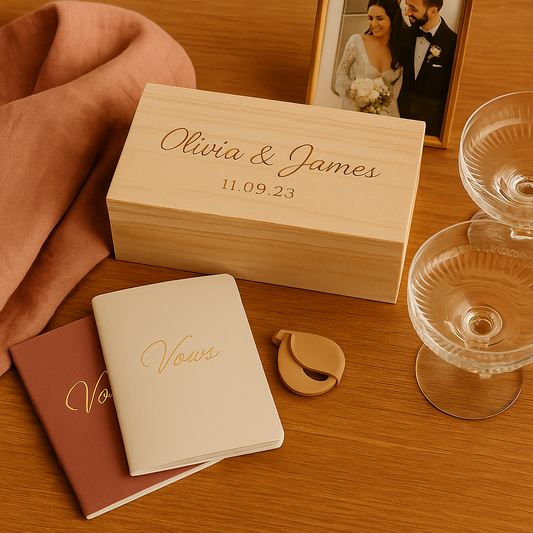 Personalized Wooden Baby Keepsake Box
