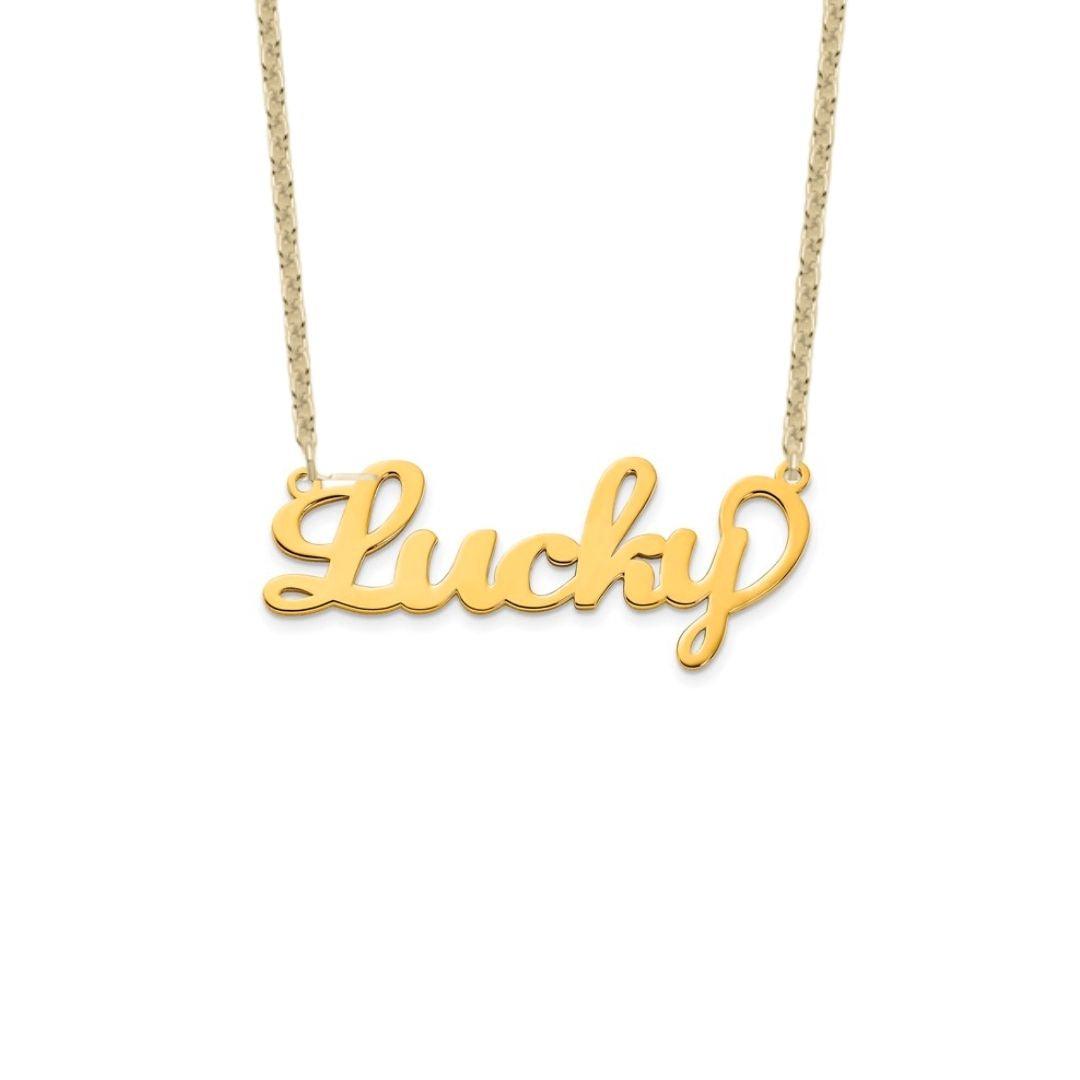 Cursive Name Necklace - Elisha Marie Jewelry