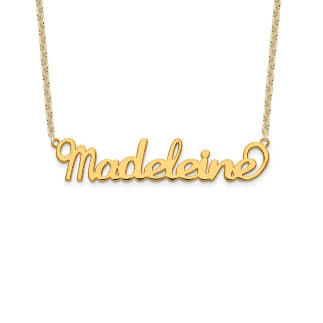 Cursive Name Necklace - Elisha Marie Jewelry